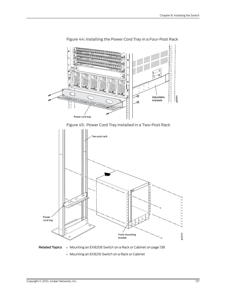 Juniper Networks EX8208 User Manual | Page 163 / 338