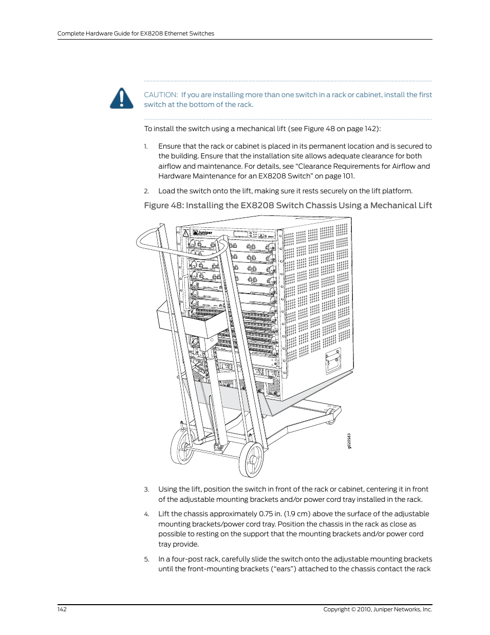 Juniper Networks EX8208 User Manual | Page 168 / 338