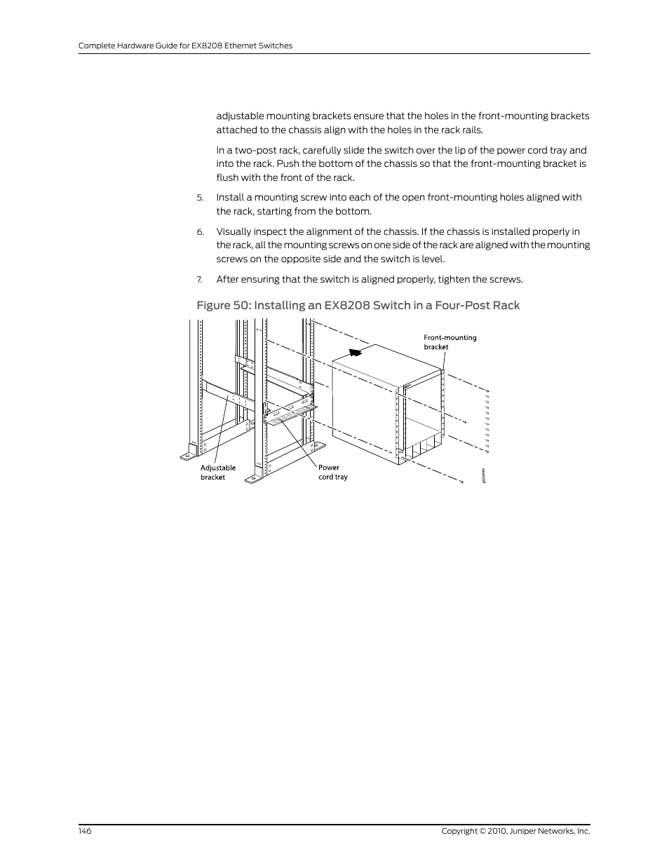 Juniper Networks EX8208 User Manual | Page 172 / 338