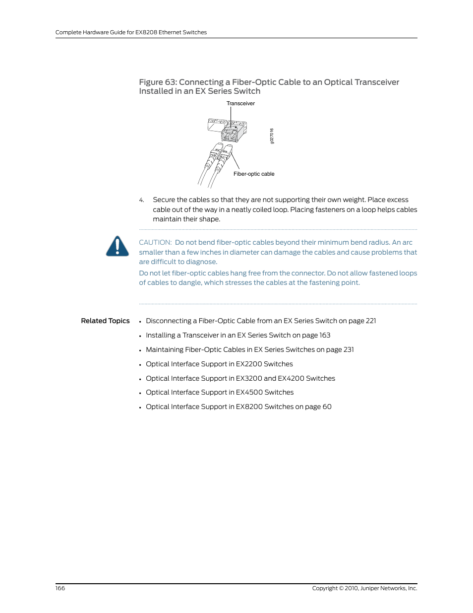 An ex series switch | Juniper Networks EX8208 User Manual | Page 192 / 338