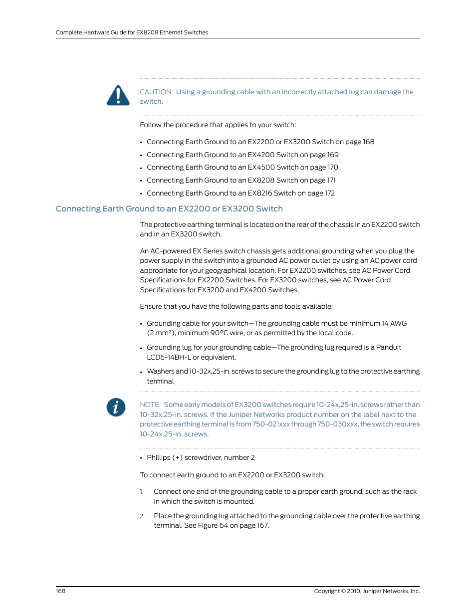 Juniper Networks EX8208 User Manual | Page 194 / 338