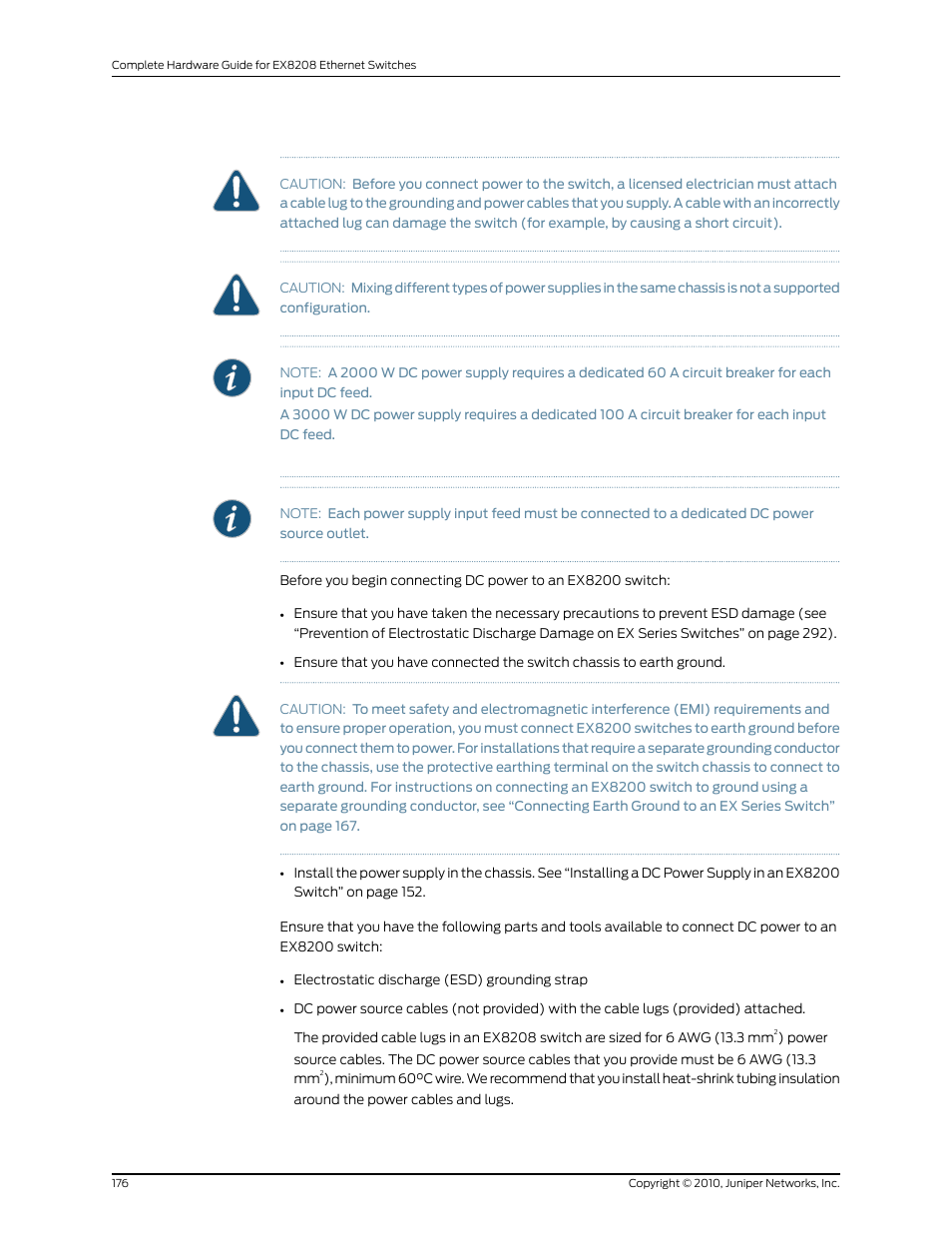 Juniper Networks EX8208 User Manual | Page 202 / 338