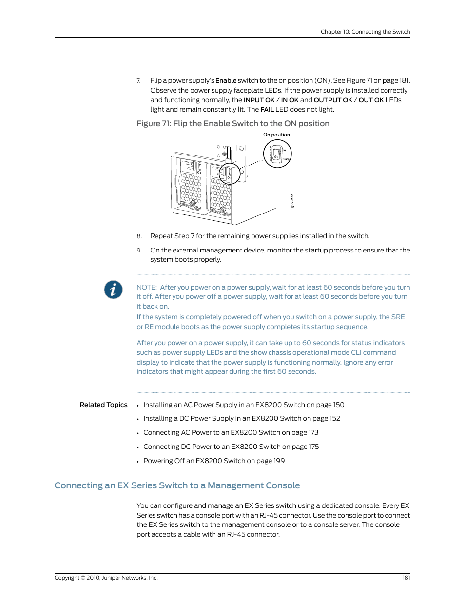 Juniper Networks EX8208 User Manual | Page 207 / 338