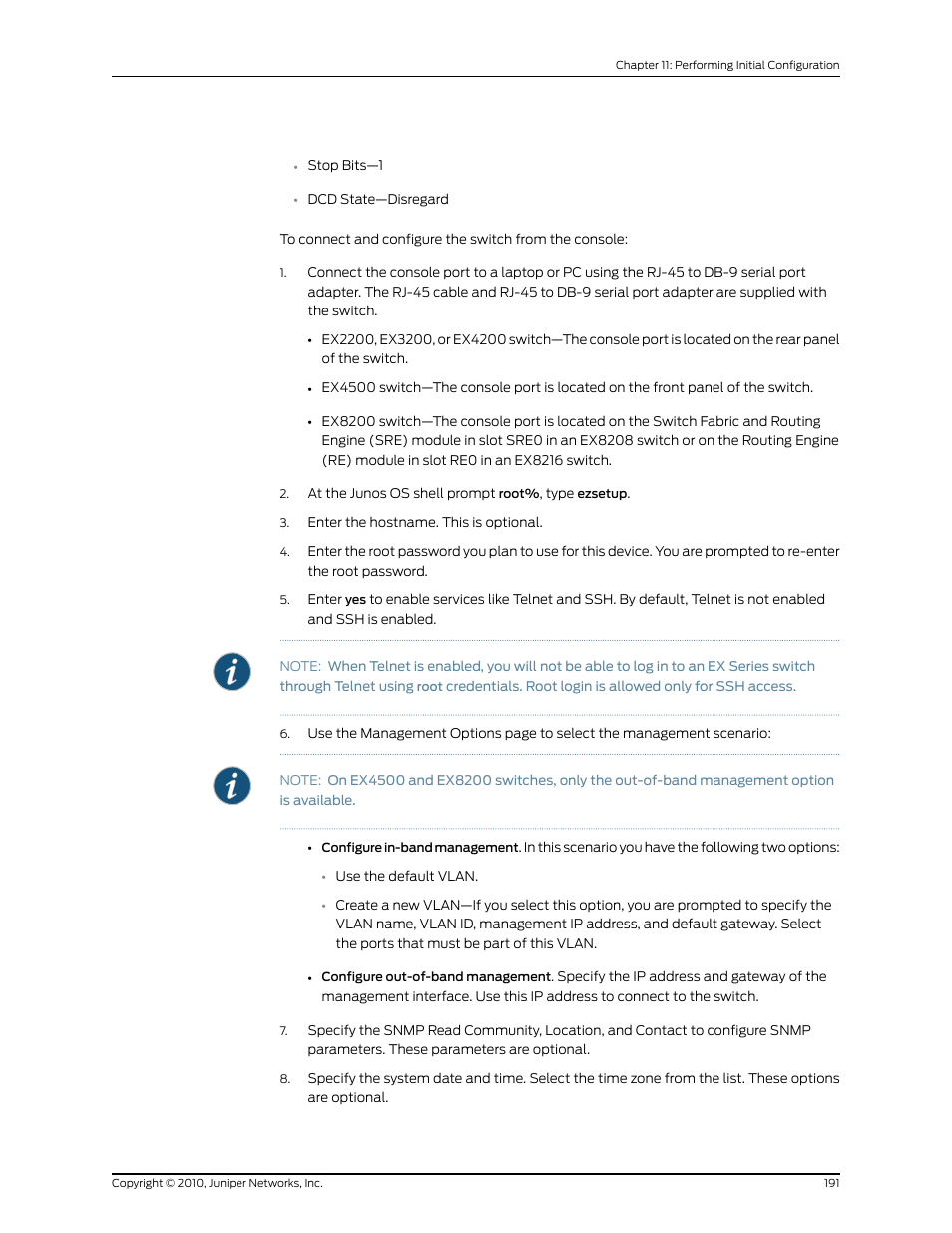 Juniper Networks EX8208 User Manual | Page 217 / 338