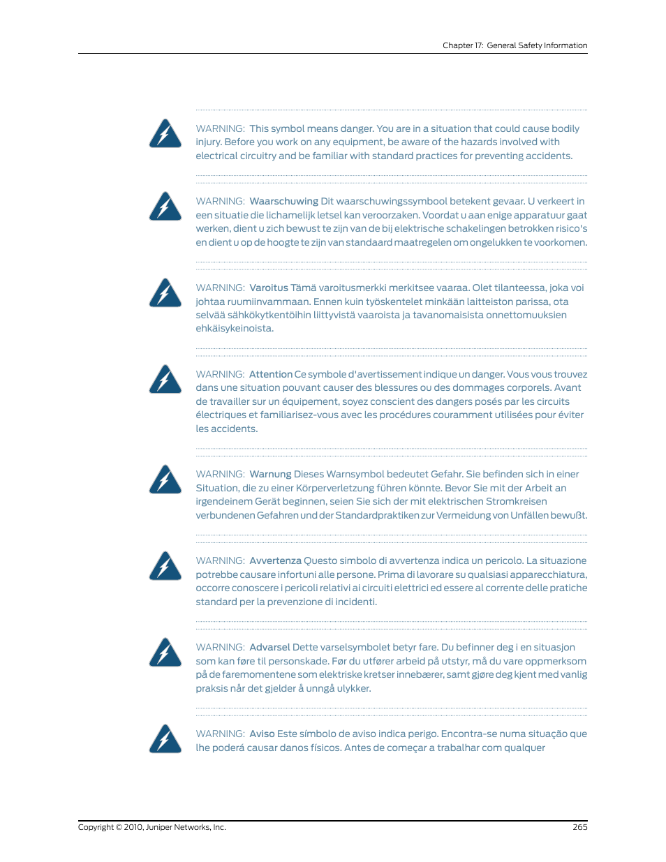 Juniper Networks EX8208 User Manual | Page 291 / 338