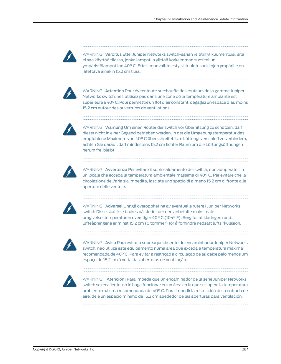 Juniper Networks EX8208 User Manual | Page 313 / 338