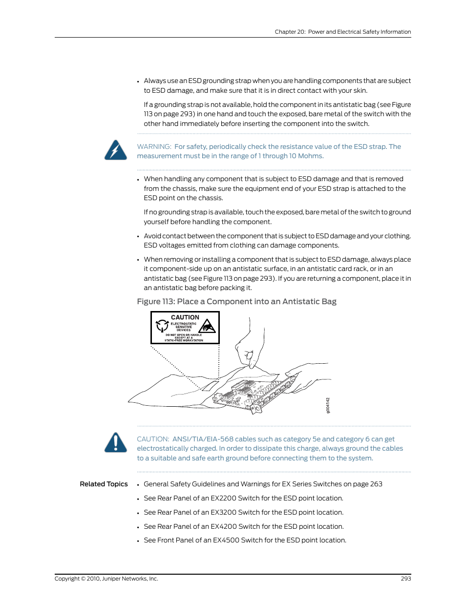 Juniper Networks EX8208 User Manual | Page 319 / 338