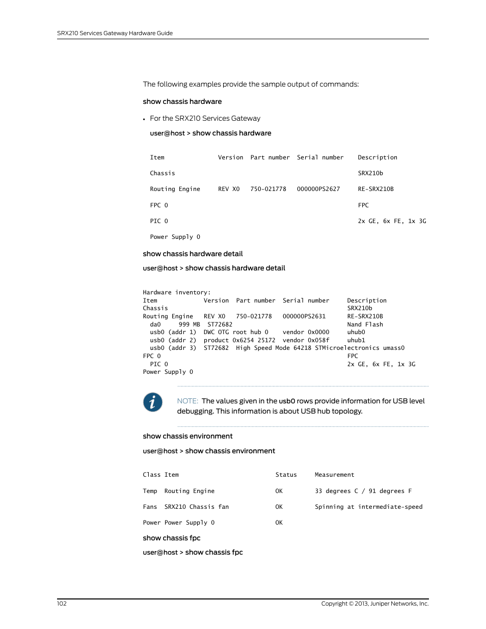 Juniper Networks SRX 210 User Manual | Page 118 / 176