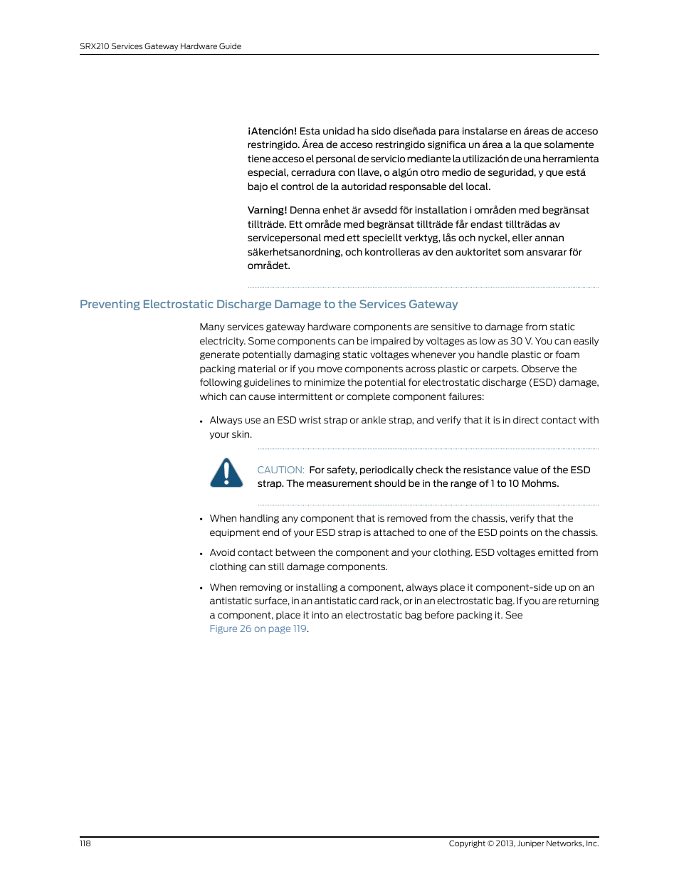 Juniper Networks SRX 210 User Manual | Page 134 / 176