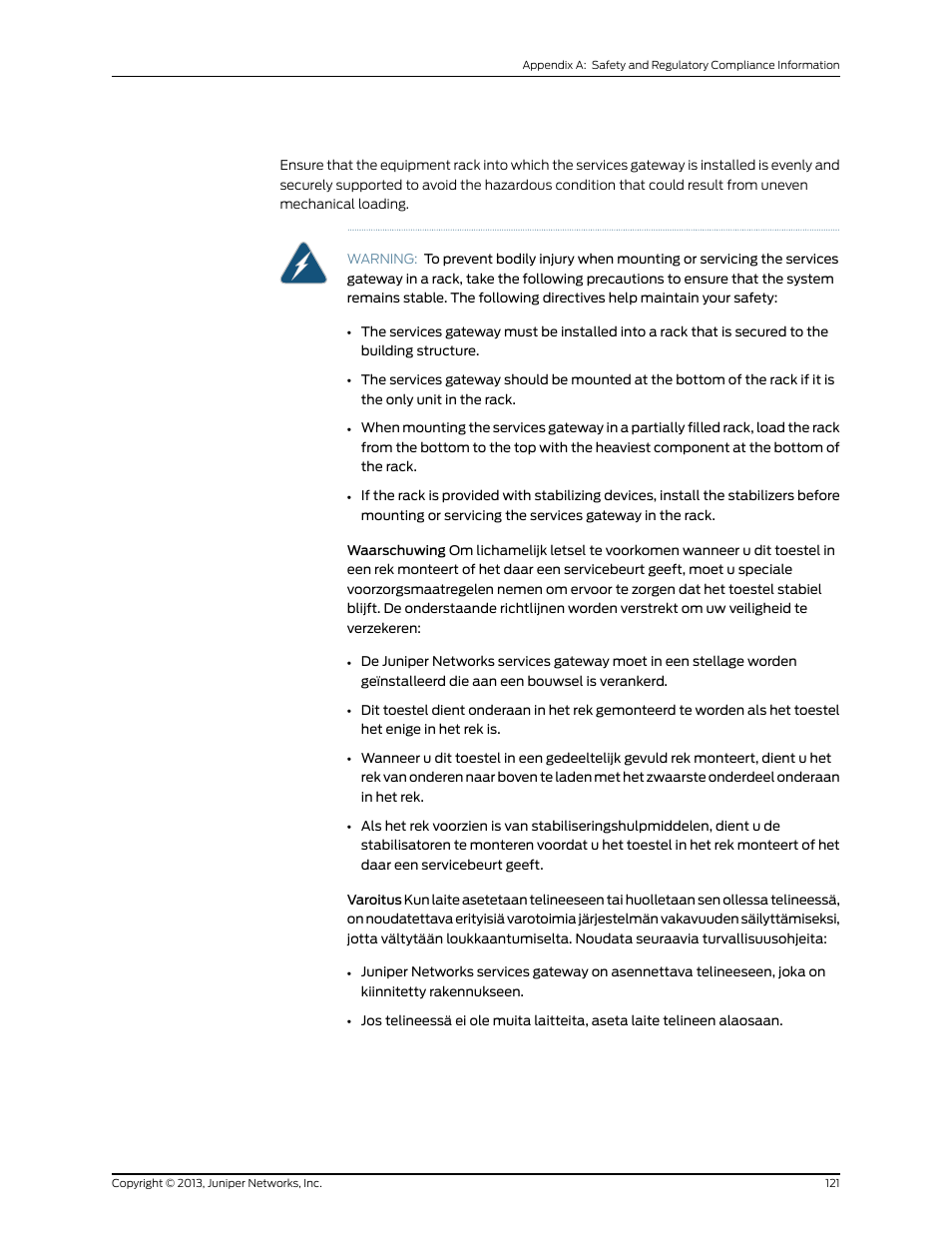 Juniper Networks SRX 210 User Manual | Page 137 / 176