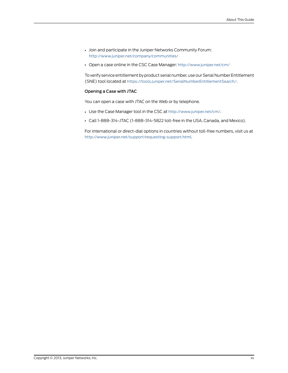 Juniper Networks SRX 210 User Manual | Page 15 / 176