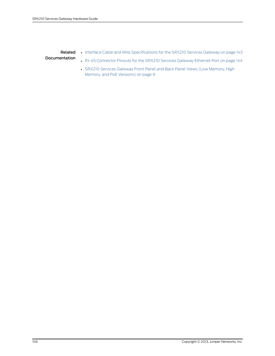 Juniper Networks SRX 210 User Manual | Page 162 / 176