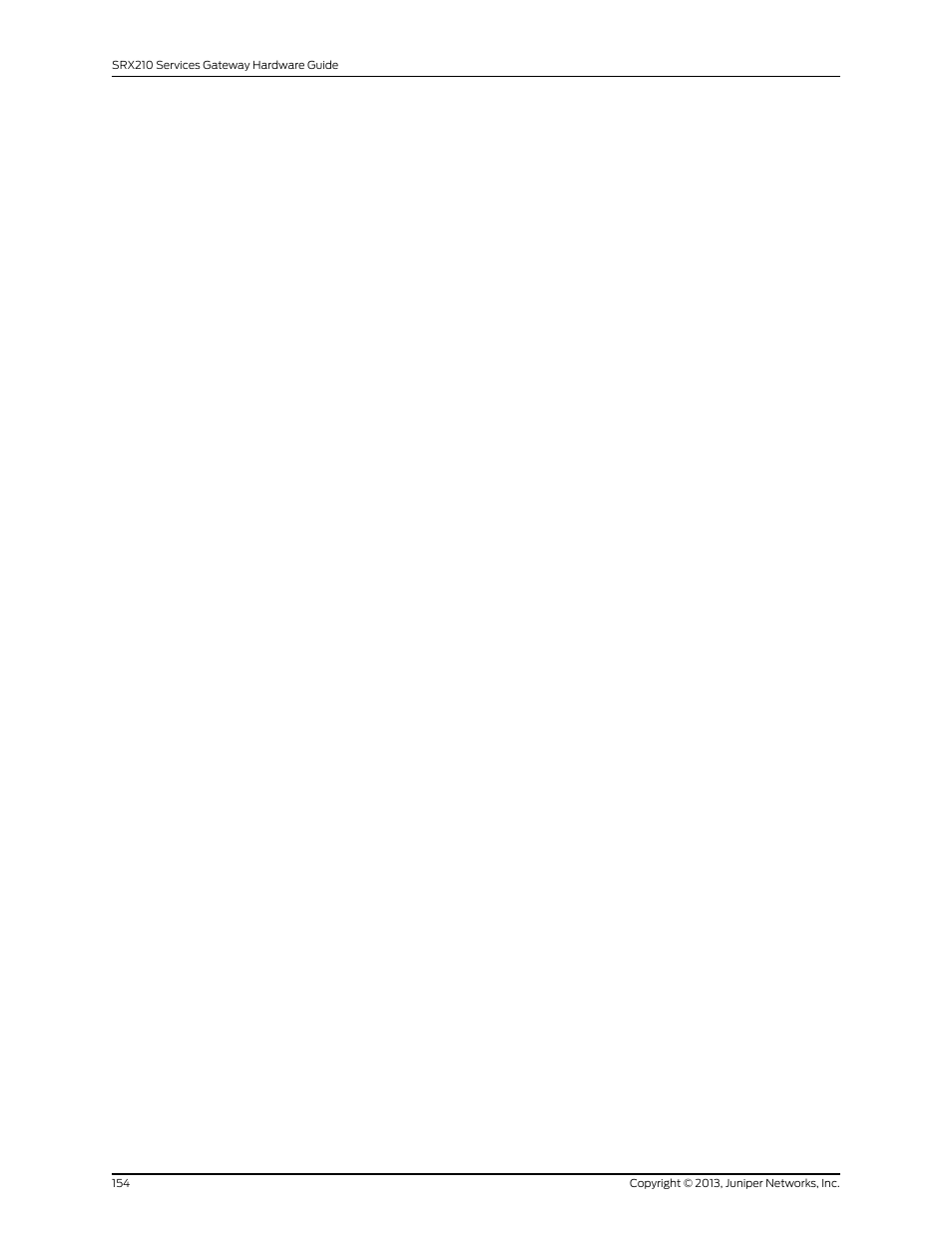 Juniper Networks SRX 210 User Manual | Page 170 / 176