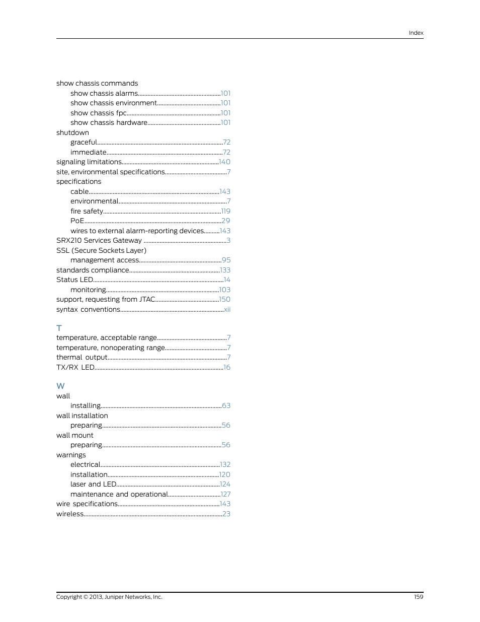 Juniper Networks SRX 210 User Manual | Page 175 / 176