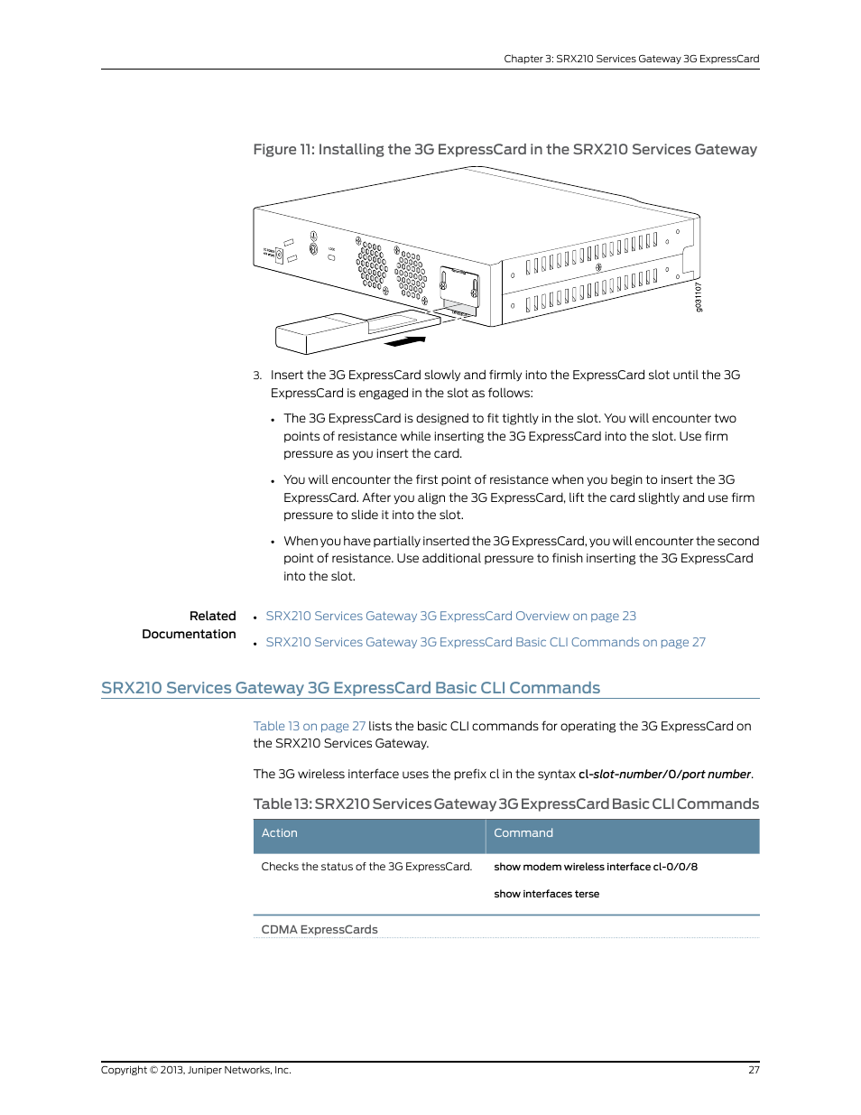Juniper Networks SRX 210 User Manual | Page 43 / 176