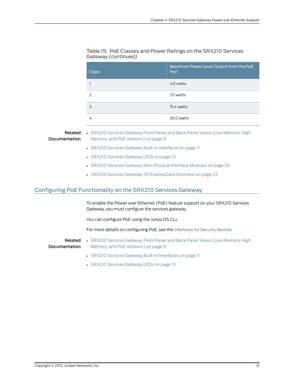 Juniper Networks SRX 210 User Manual | Page 47 / 176