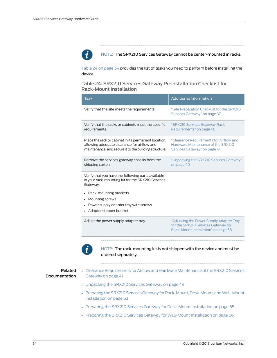 Juniper Networks SRX 210 User Manual | Page 70 / 176