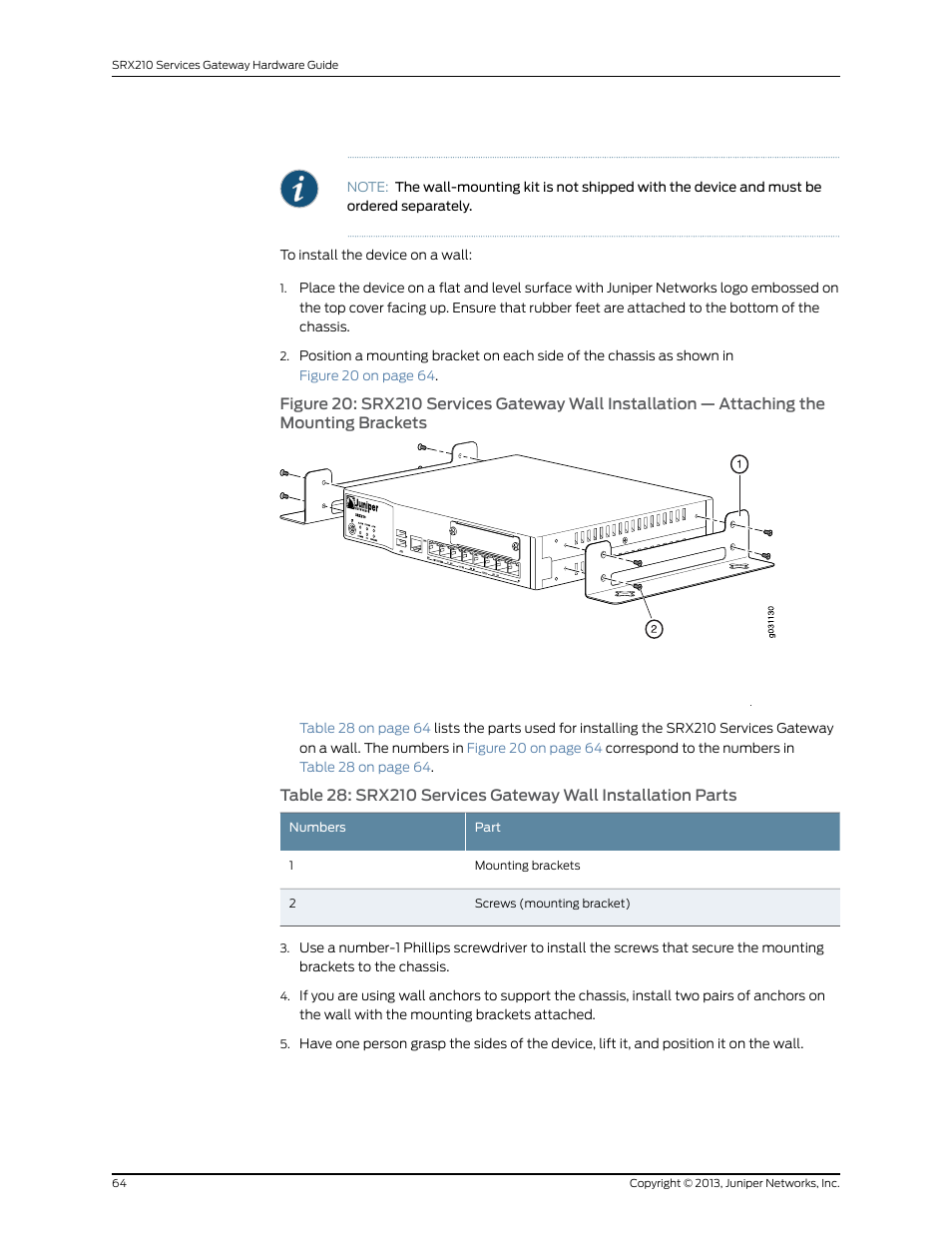 Juniper Networks SRX 210 User Manual | Page 80 / 176