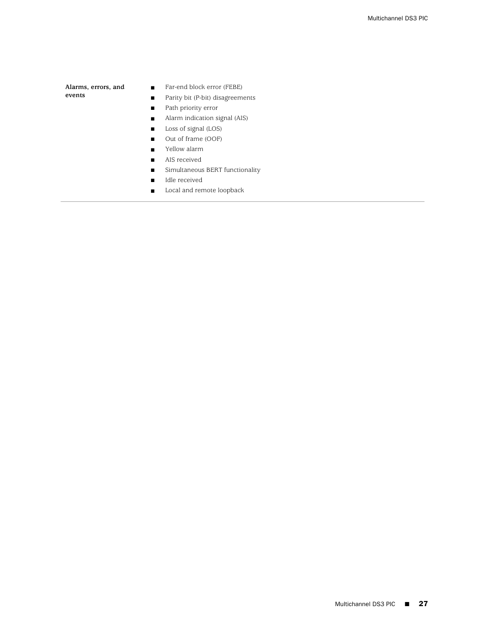 Juniper Networks M20 User Manual | Page 27 / 34