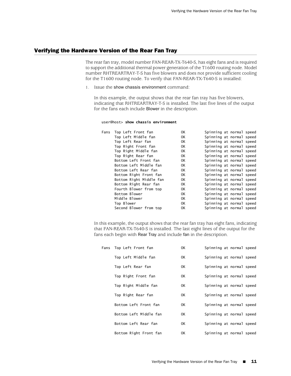Juniper Networks T1600 User Manual | Page 11 / 56