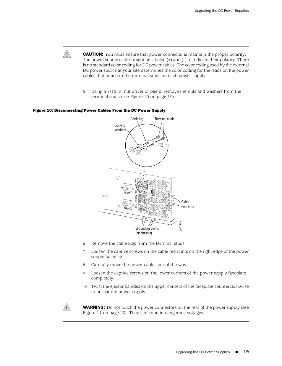 Juniper Networks T1600 User Manual | Page 19 / 56