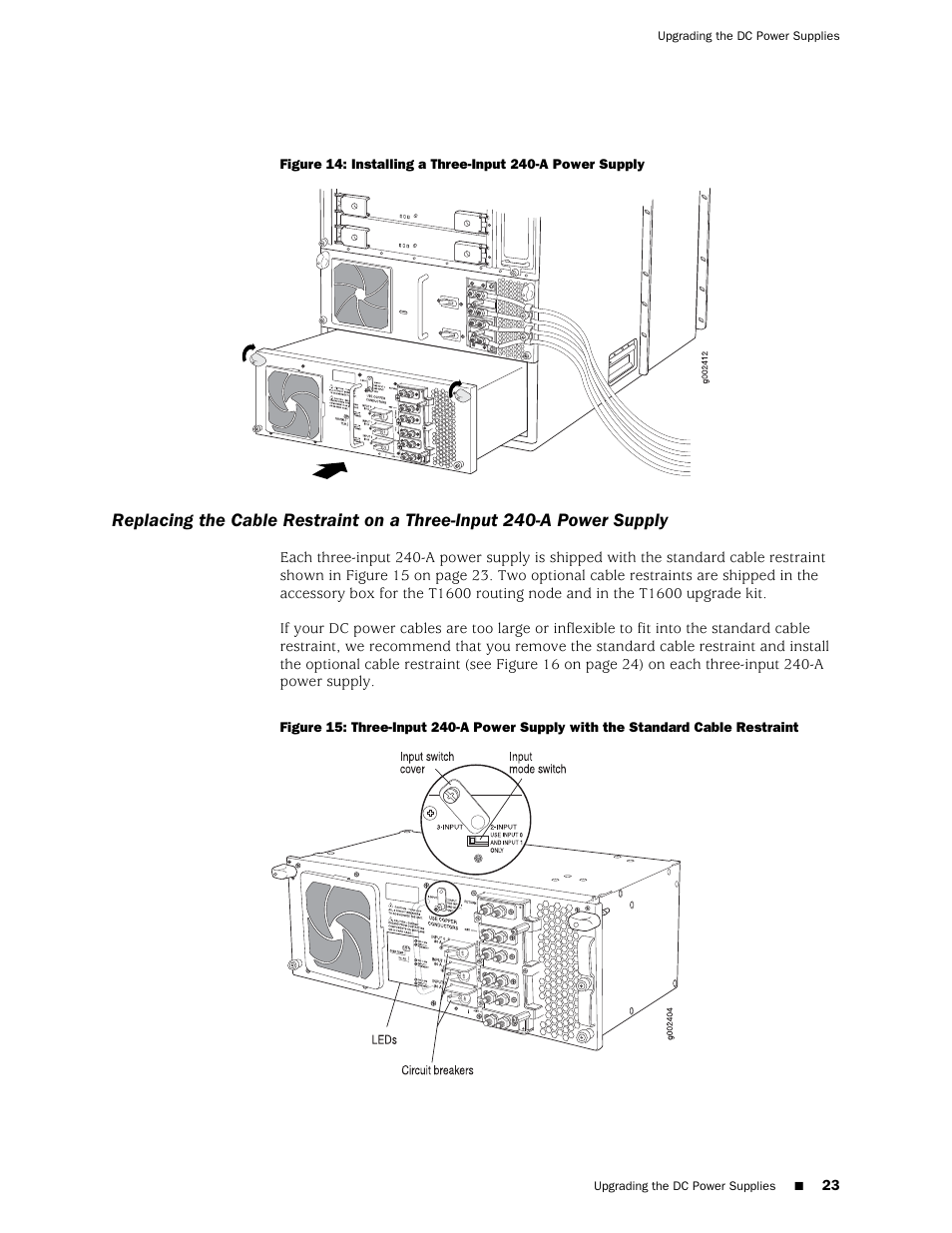 Juniper Networks T1600 User Manual | Page 23 / 56