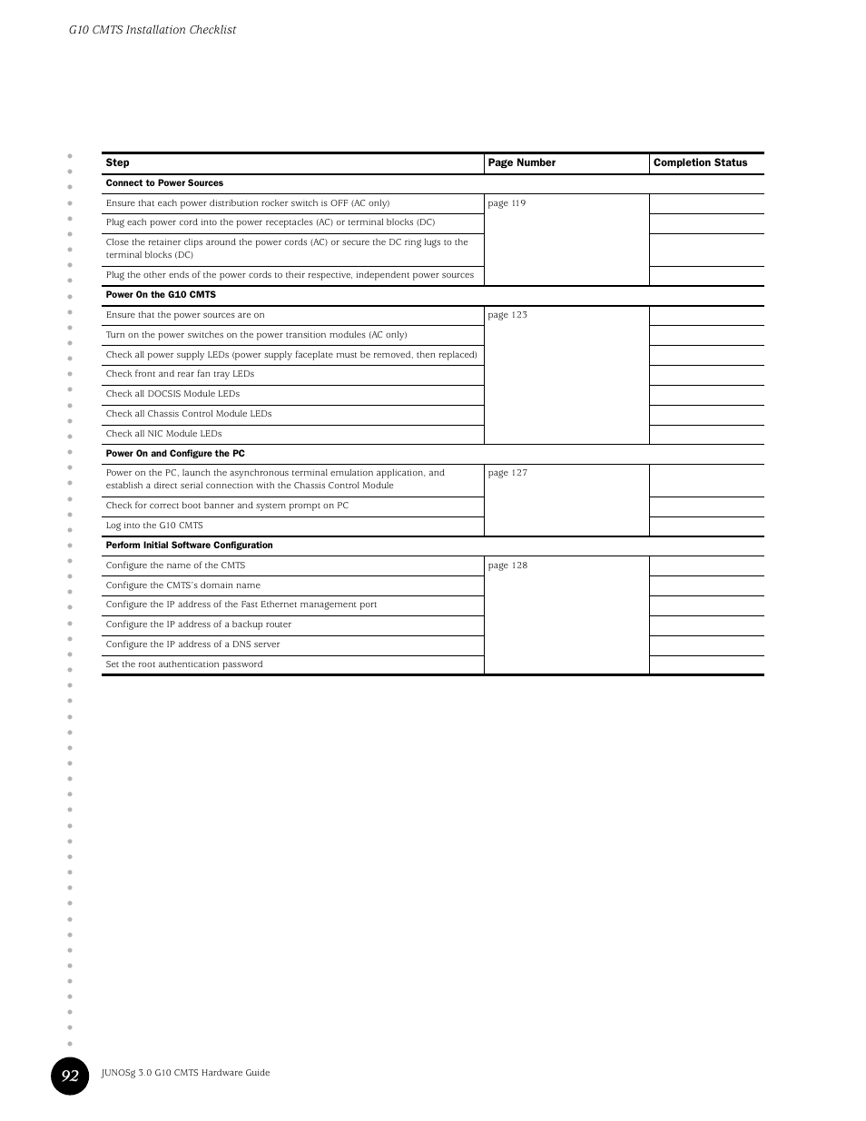 Juniper Networks G10 CMTS User Manual | Page 108 / 210
