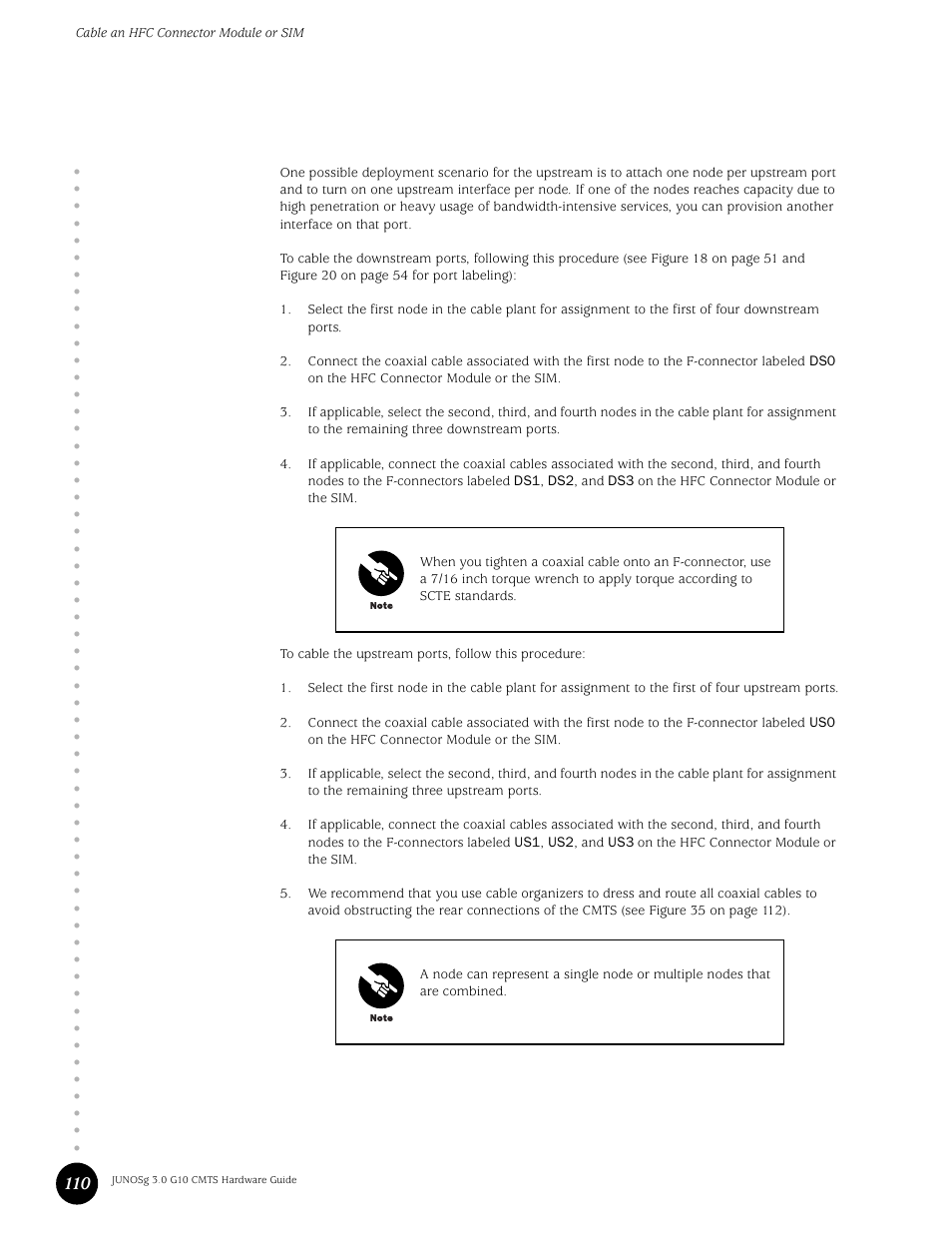 Juniper Networks G10 CMTS User Manual | Page 126 / 210