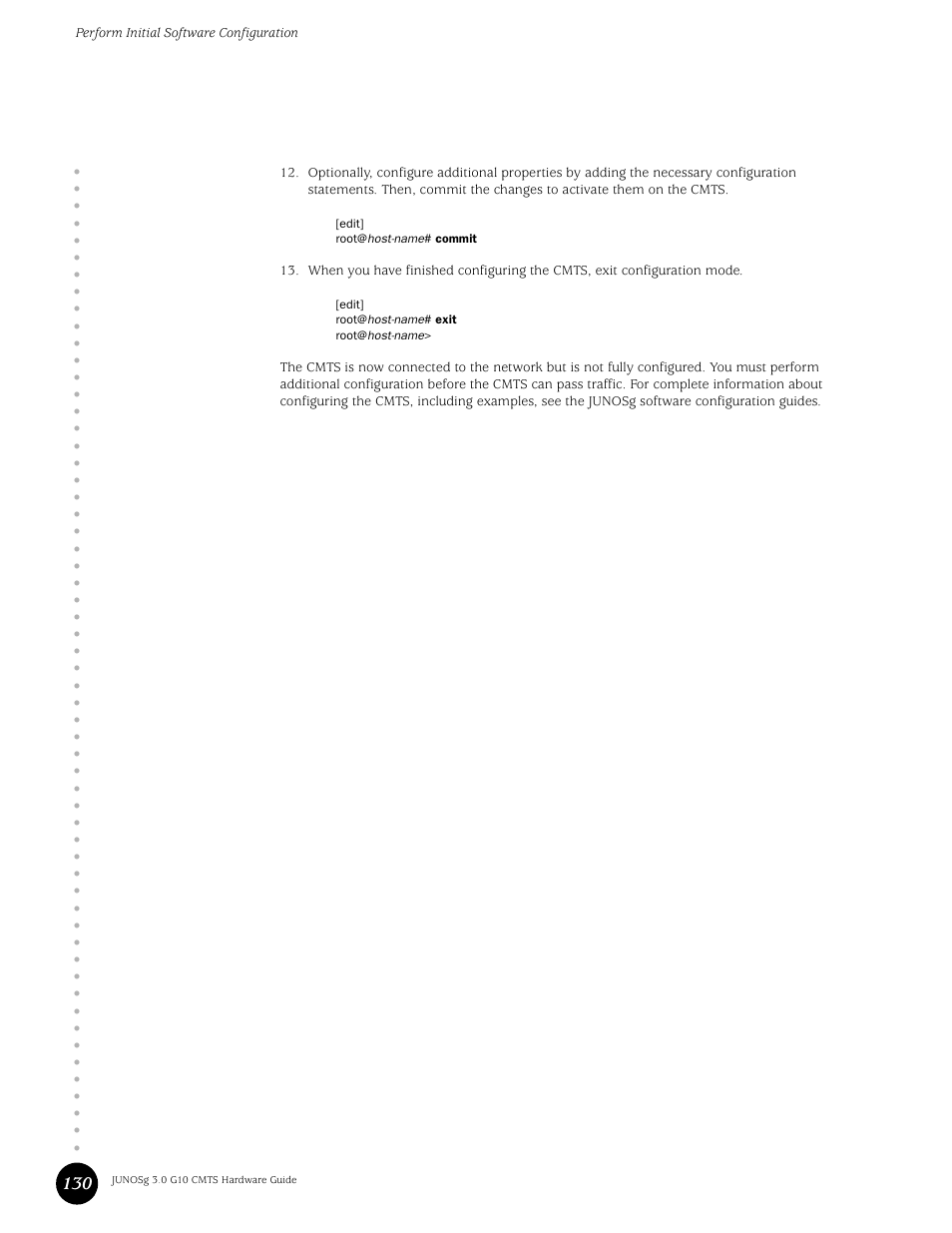 Juniper Networks G10 CMTS User Manual | Page 146 / 210