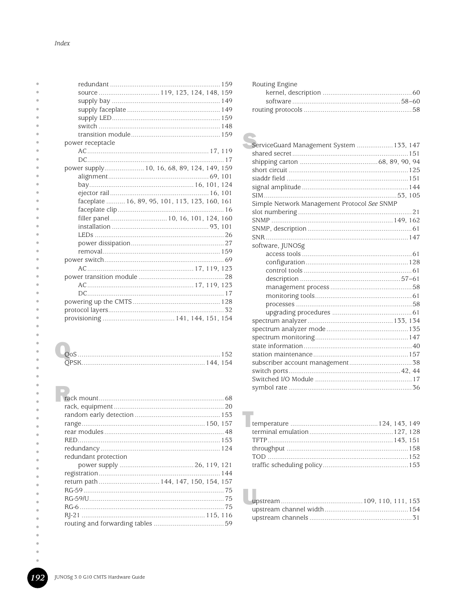 Juniper Networks G10 CMTS User Manual | Page 208 / 210