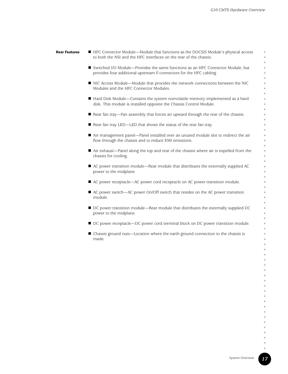 Juniper Networks G10 CMTS User Manual | Page 33 / 210