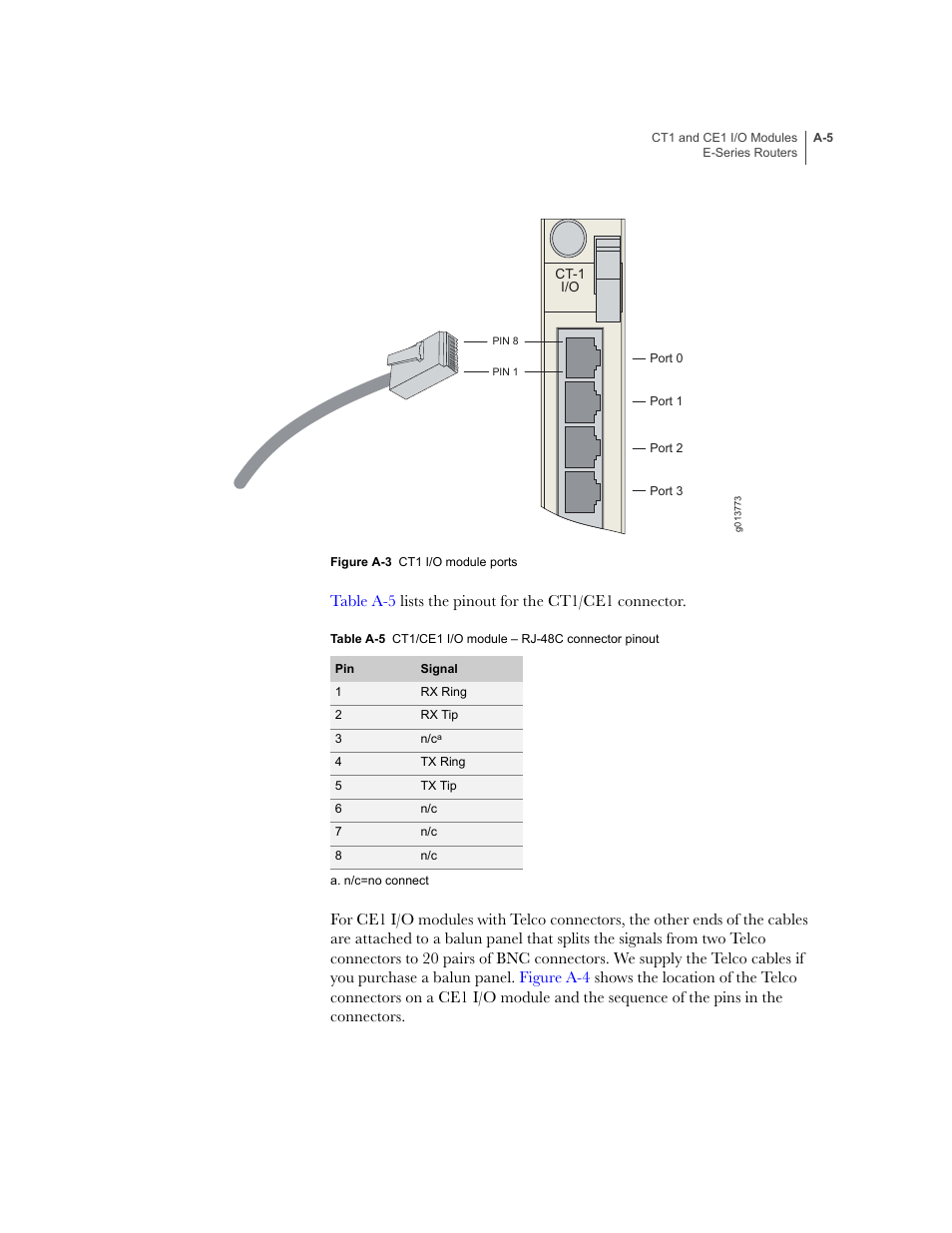 Figure a-3 | Juniper Networks E-Series User Manual | Page 209 / 242