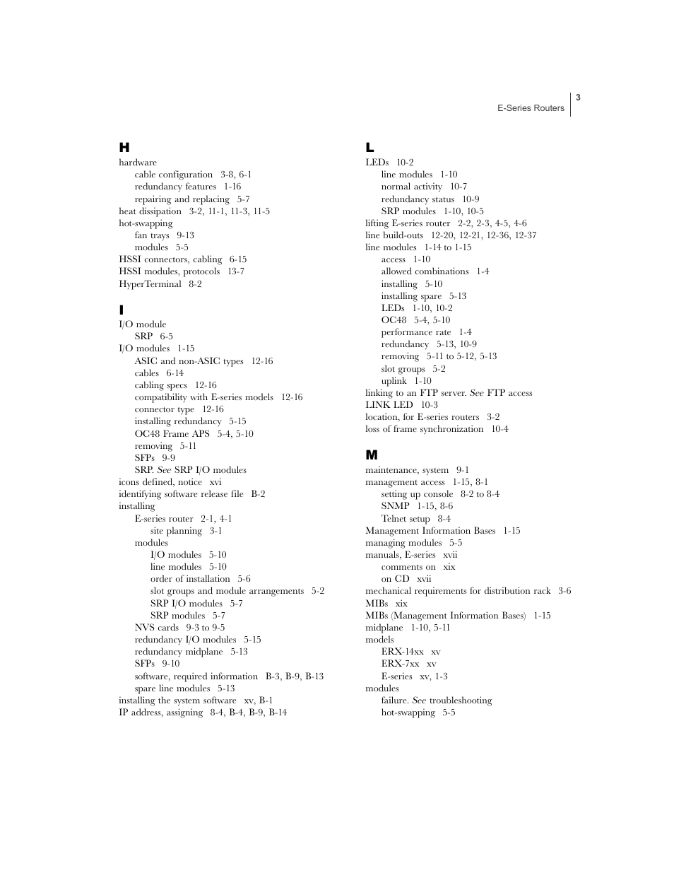 Juniper Networks E-Series User Manual | Page 239 / 242
