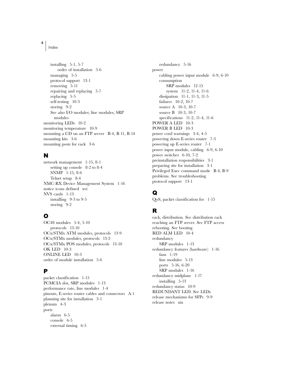 Juniper Networks E-Series User Manual | Page 240 / 242