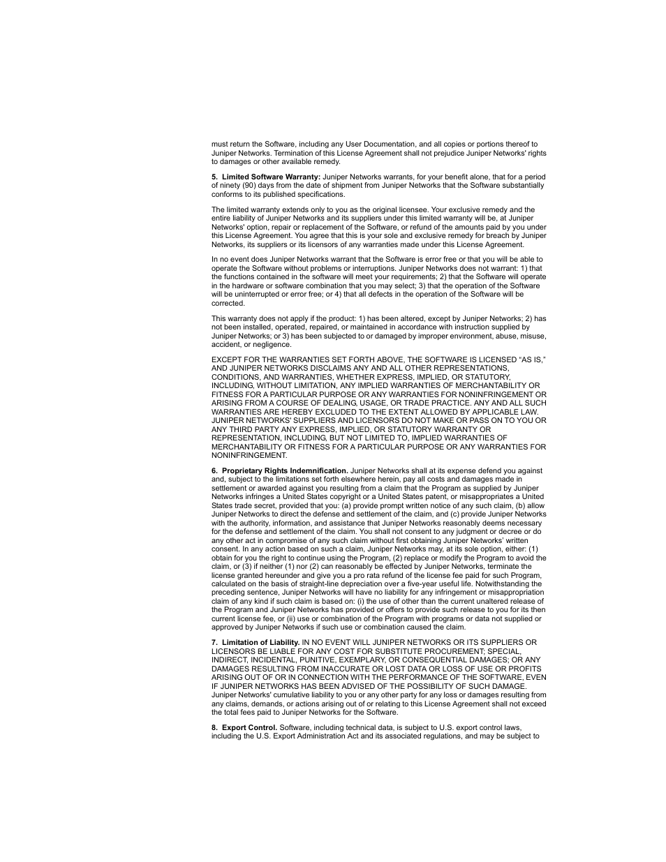 Juniper Networks E-Series User Manual | Page 6 / 242