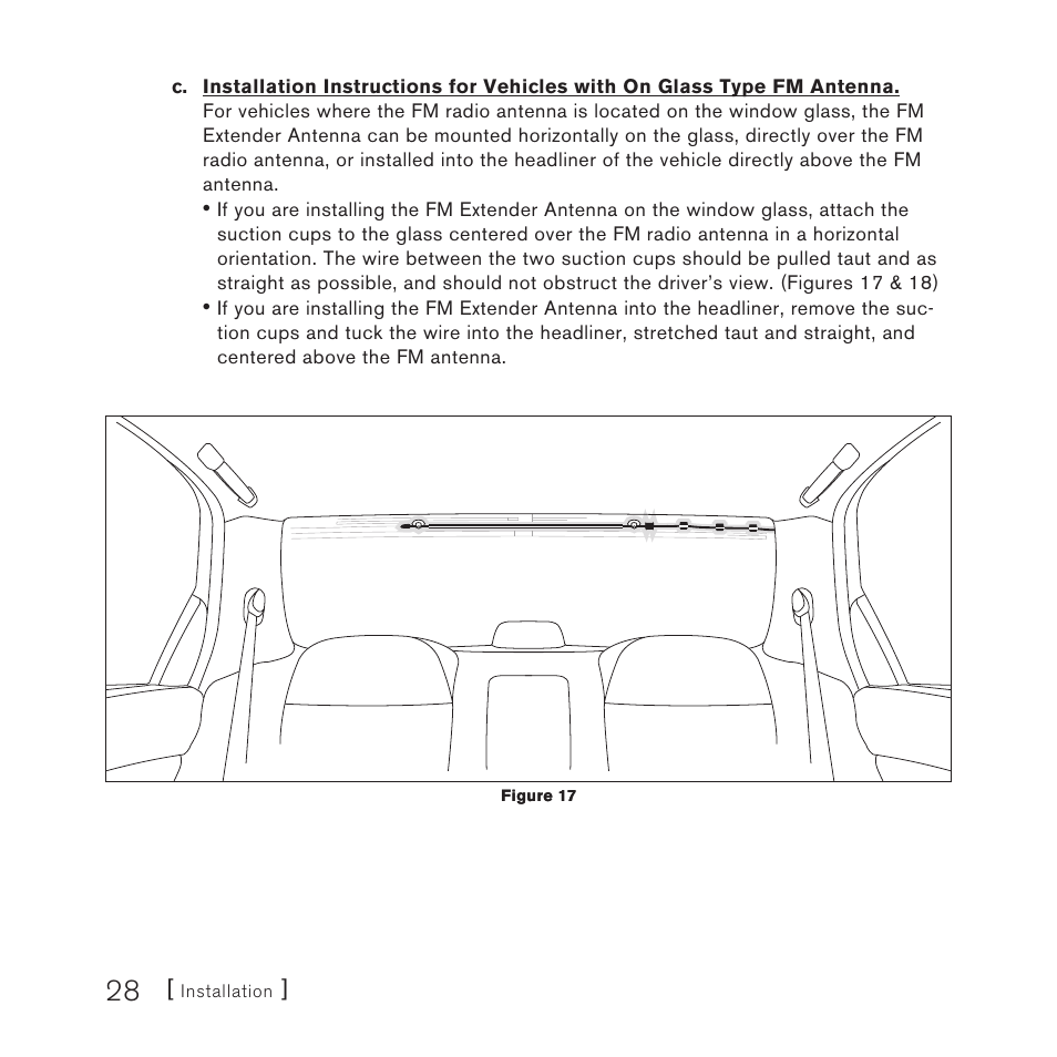 Sirius Satellite Radio Satellite Radio Plug-n-Play AM/FM SV3 User Manual | Page 28 / 64