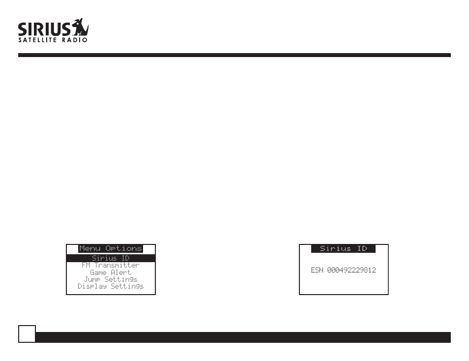 Sirius Satellite Radio SP-R2 User Manual | Page 26 / 46