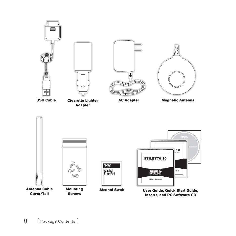 Sirius Satellite Radio 10 User Manual | Page 10 / 94