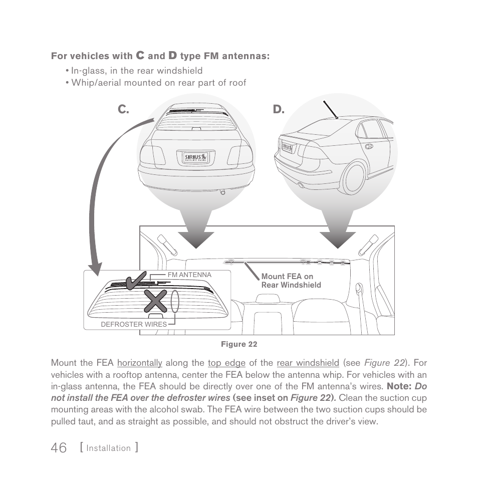 C. d | Sirius Satellite Radio INV2 User Manual | Page 46 / 80