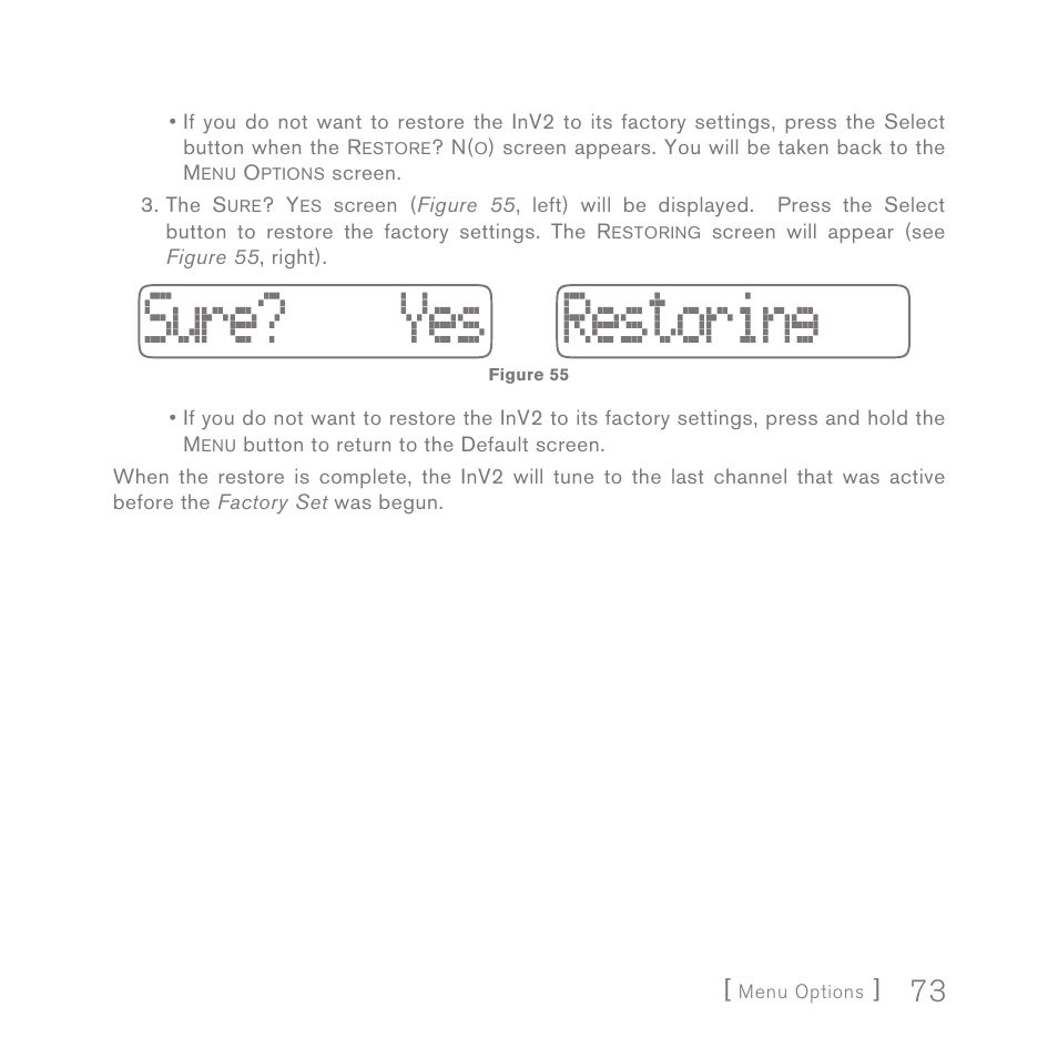 Sirius Satellite Radio INV2 User Manual | Page 73 / 80
