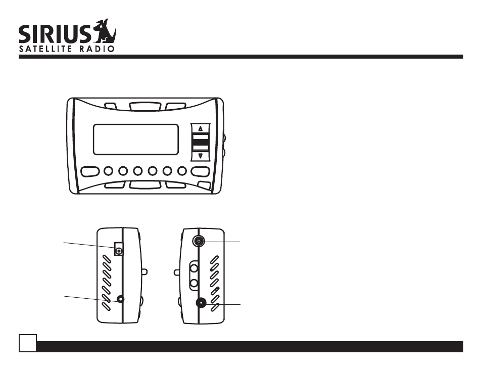 Sirius Satellite Radio STARMATE ST1 User Manual | Page 10 / 36