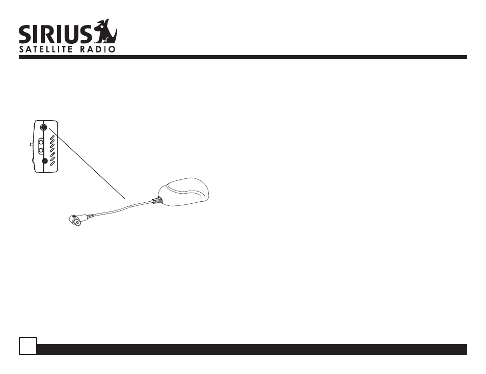 Sirius Satellite Radio STARMATE ST1 User Manual | Page 12 / 36