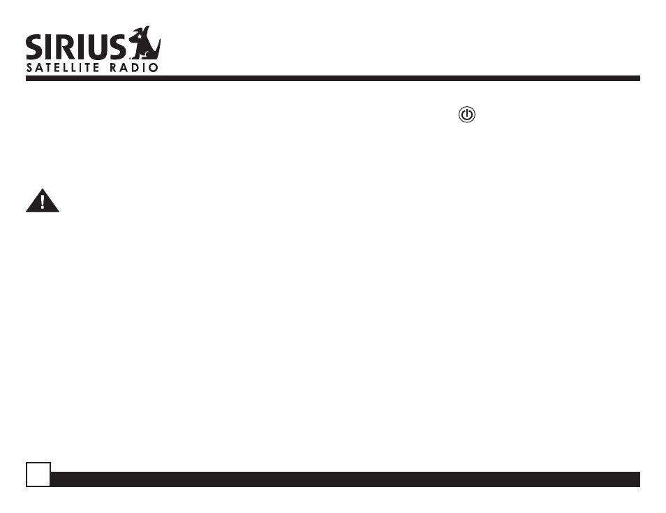 Sirius Satellite Radio STARMATE ST1 User Manual | Page 6 / 36