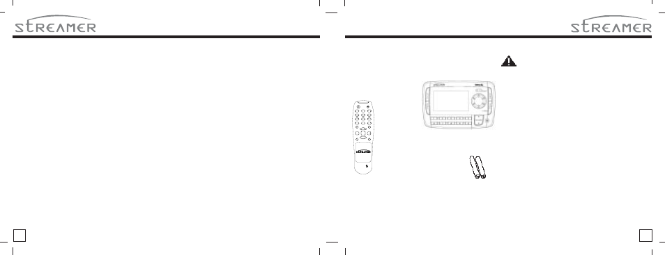 Table of contents box contents, Safety precautions, Streamer user guide | Sirius Satellite Radio SIR-STRPNP1 User Manual | Page 2 / 18