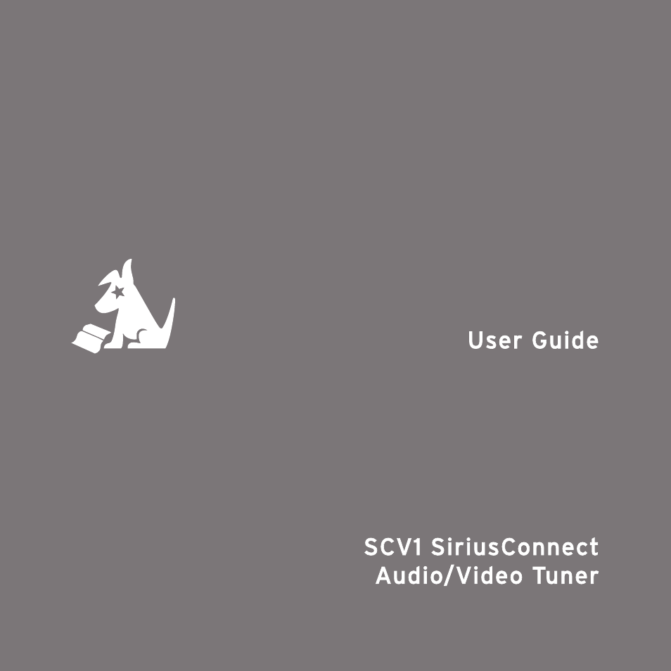 Sirius Satellite Radio SiriusConnect SBTV091807a User Manual | 42 pages