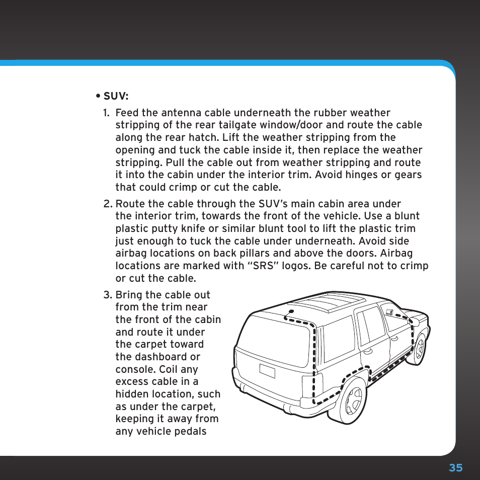 Sirius Satellite Radio SDSV6V1 User Manual | Page 35 / 98