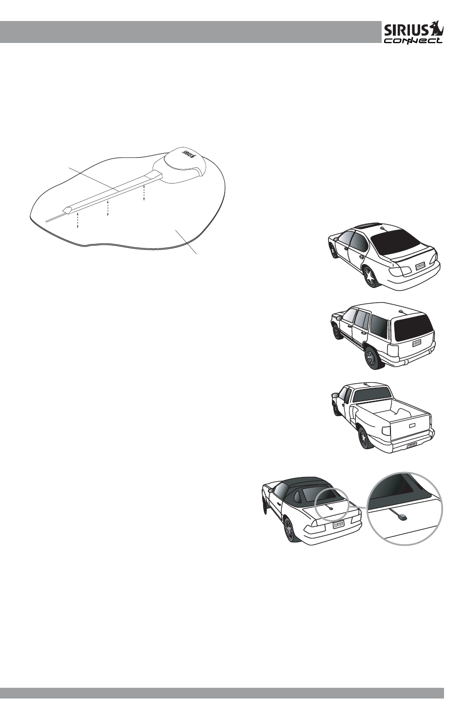 Sirius Satellite Radio CONNECT SIR-CL3 User Manual | Page 7 / 14