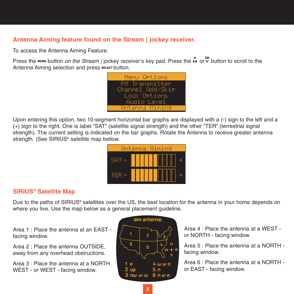Sirius Satellite Radio STREAM | JOCKEY POWER POD XS028 User Manual | Page 13 / 20