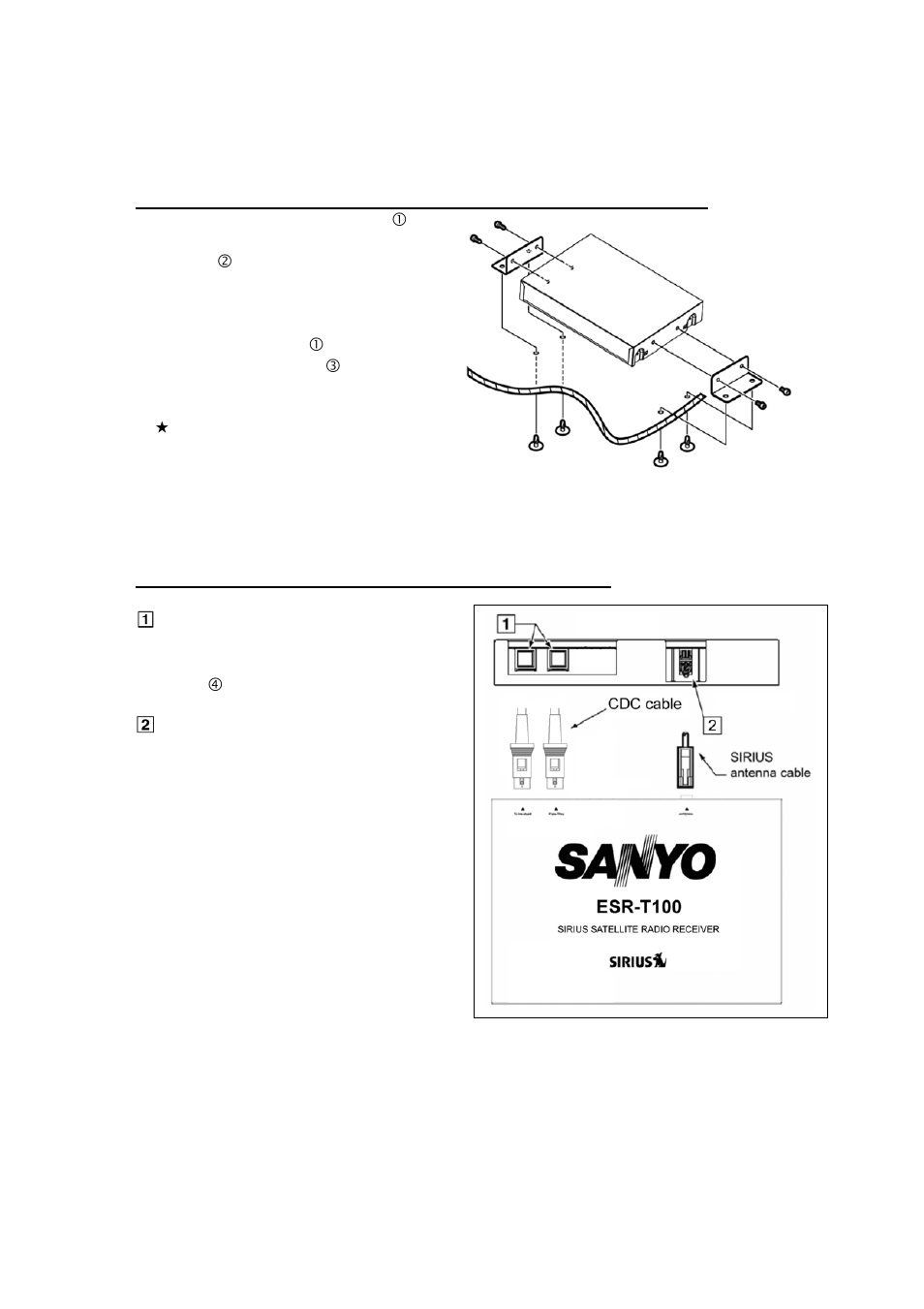 Sirius Satellite Radio ESR-T100 User Manual | Page 6 / 14