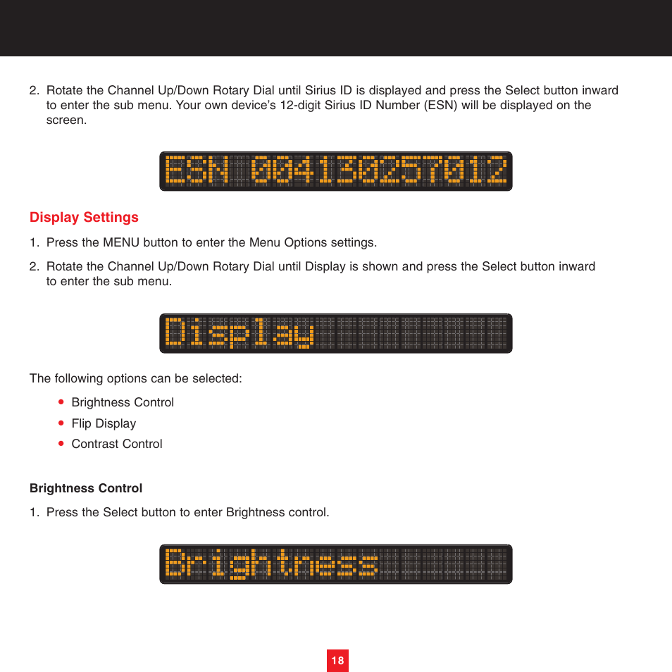 Sirius Satellite Radio XTR3CK User Manual | Page 22 / 36
